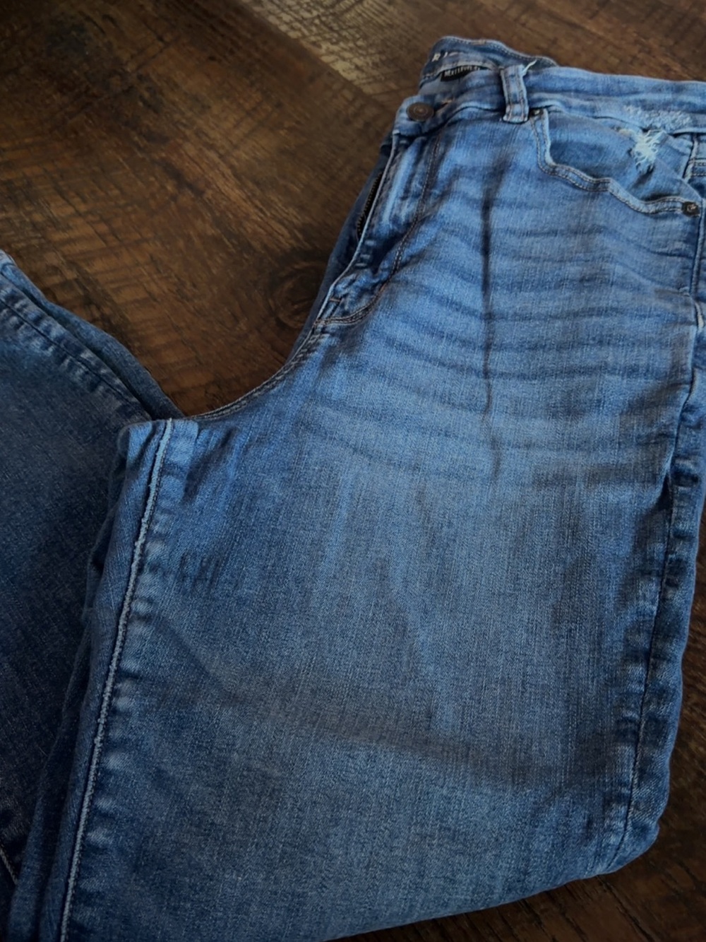 American Eagle Outfitters Women's Blue Denim Jeggings